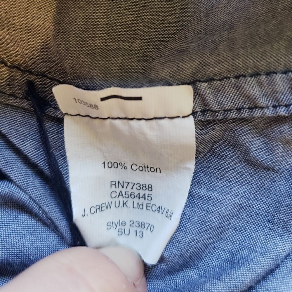 3 for $25 J.Crew Factory Shirt - Picture 9 of 11